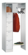 PAVOY Personal-Garderobe Basis, Breite 750 mm