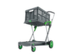 Klappmobil CLAX inklusive Klappbox, Traglast 60 kg, 2 Etagen Standard 14 S