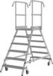 Krause Fahrbare Podesttreppe STABILO® Professional Standard 2 S