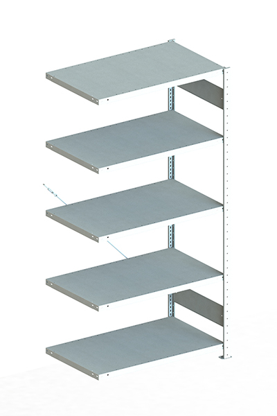 META Universal-Steckregal S3 Clip 150, Höhe x Breite x Tiefe 2000 x 1006 x 636 mm, 5 Böden Artikel ähnlich 1 ZOOM