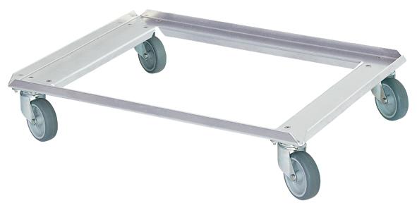 Alu-Transportroller für Euronormbehälter, Traglast 250 kg Standard 1 ZOOM