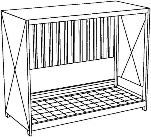 Lacont Gefahrstoff-Regalcontainer für maximal 12 KTC/IBC Standard 1 ZOOM