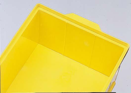 Kappes Sichtlagerkasten RasterPlan® Favorit, gelb, Tiefe 85 mm Detail 1 ZOOM