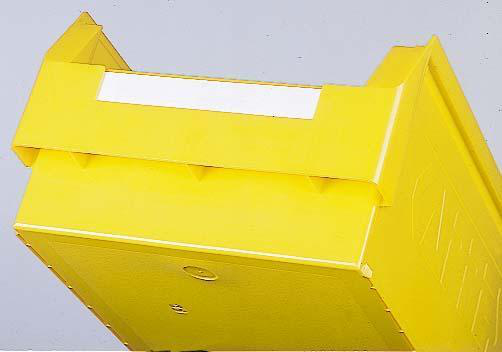 Kappes Sichtlagerkasten RasterPlan® Favorit, gelb, Tiefe 160 mm Detail 3 ZOOM