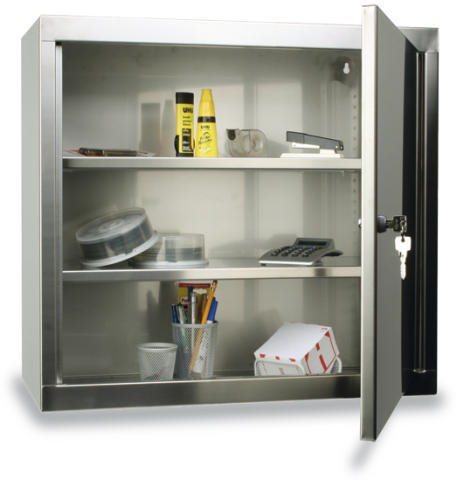 Edelstahl-Wandschrank Standard 1 ZOOM