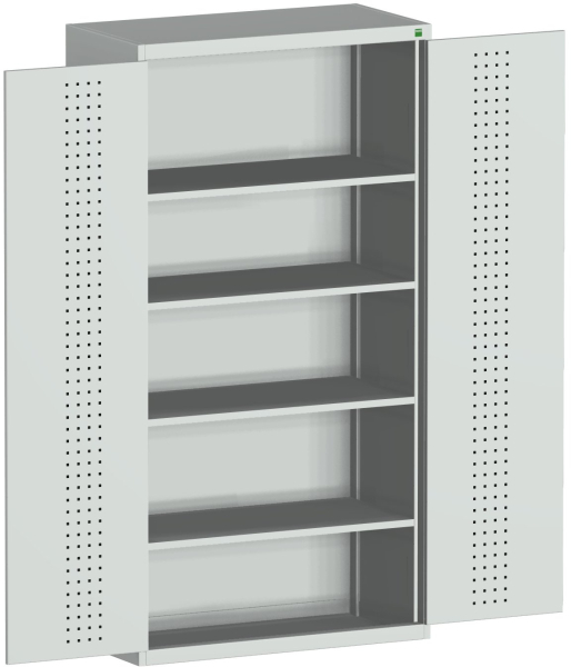 bott Lochplattenschrank cubio, 4 Böden