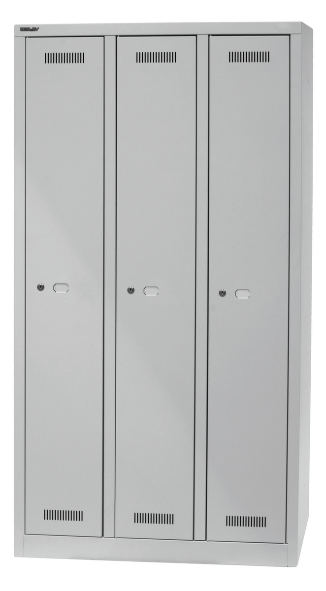 Bisley Garderobenschrank MonoBloc, Abteilbreite 248 mm Standard 3 ZOOM