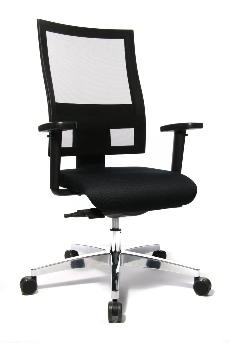 Topstar Drehstuhl Sitness 60 mit Body-Balance-Tec-Gelenk, Netzrückenlehne, schwarz Standard 3 ZOOM