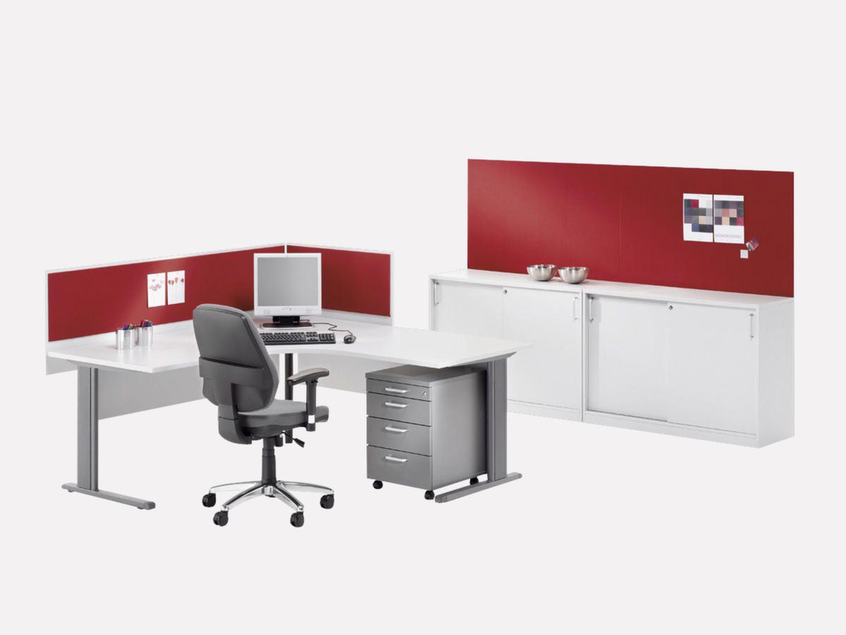 Nowy Styl Aufsatz-Paneel E10 für Schreibtisch, Breite 1800 mm Milieu 3 ZOOM