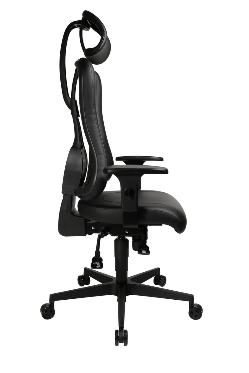 Topstar Bürodrehstuhl Sitness Racer RS mit AL "P4" + KS mit Kopfstütze, schwarz Standard 2 ZOOM