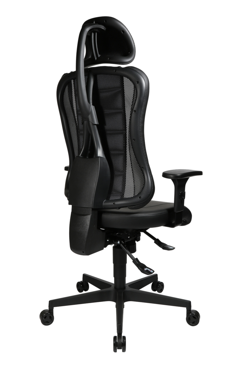 Topstar Bürodrehstuhl Sitness Racer RS mit AL "P4" + KS mit Kopfstütze, schwarz Standard 3 ZOOM