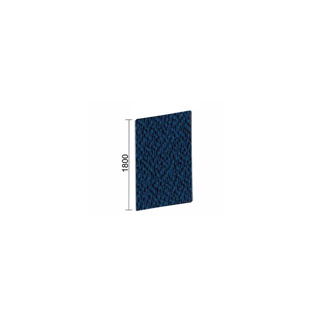 Gera Schallabsorbierende Stellwand Pro, Höhe x Breite 1800 x 800 mm, Wand blau