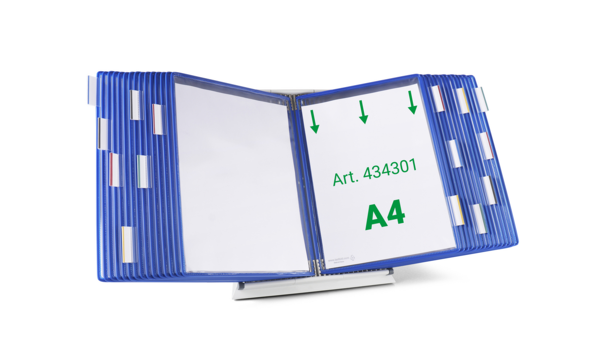 tarifold Sichttafelsystem, mit 30 Sichttafeln in DIN A4 Standard 1 ZOOM