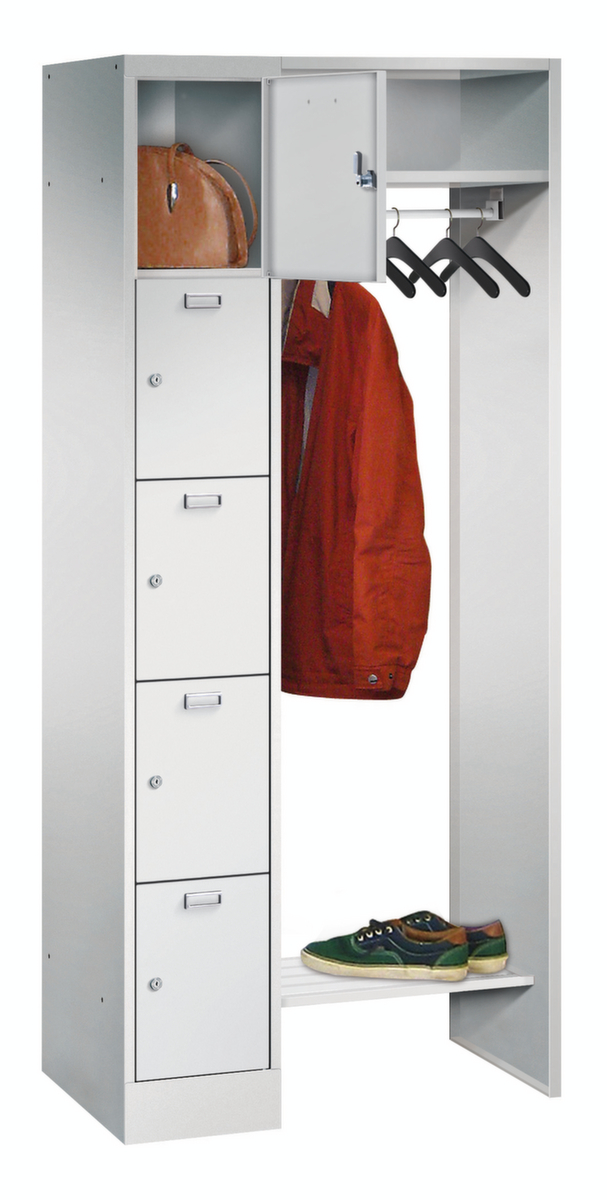 PAVOY Personal-Garderobe Basis, Breite 750 mm Standard 1 ZOOM