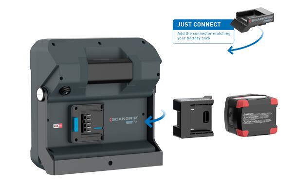 Scangrip Baustrahler VEGA 4 CONNECT Standard 6 ZOOM