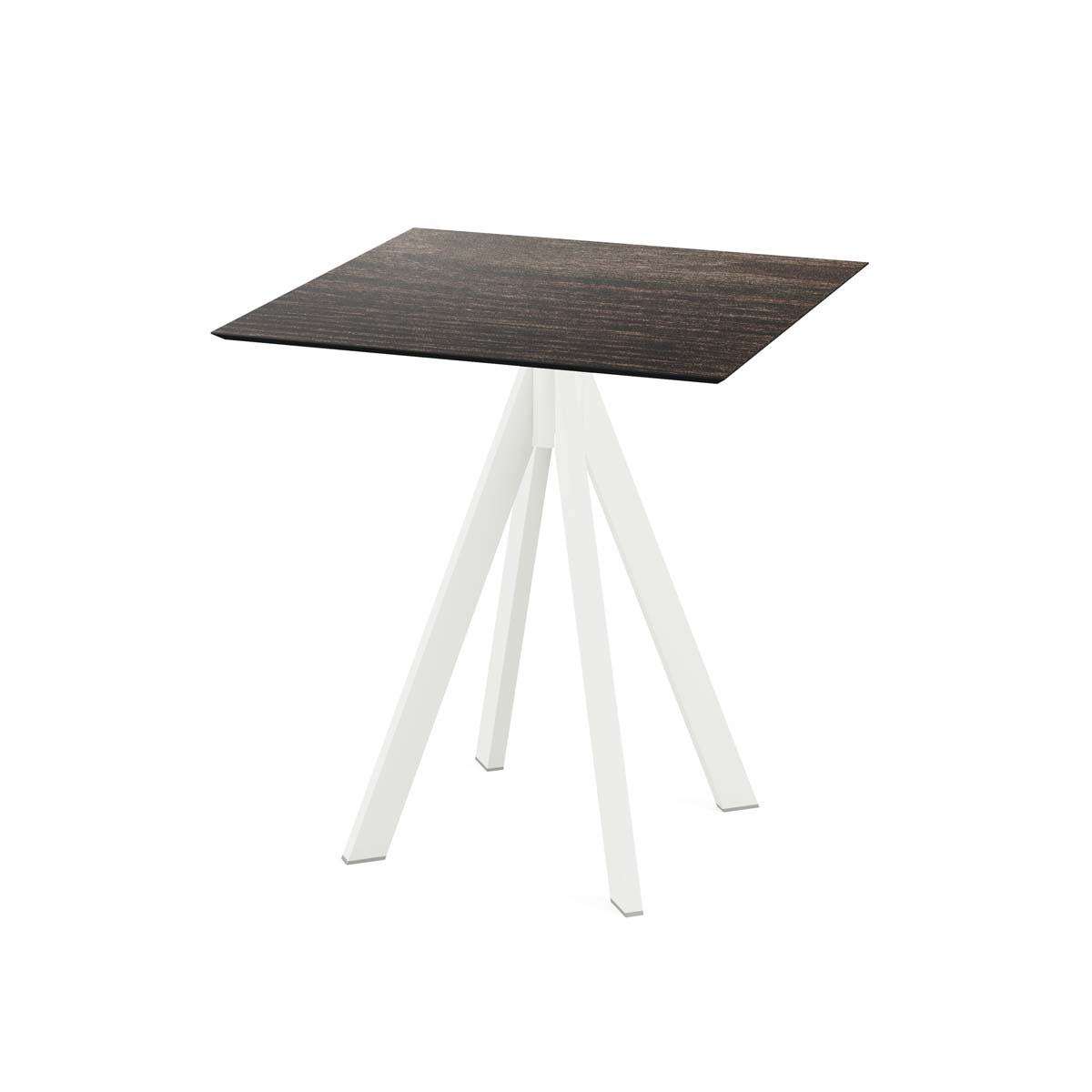 VEBA Bistrotisch Essentials Infinity, Breite x Tiefe 700 x 700 mm, Platte Riverwashed Wood Standard 1 ZOOM