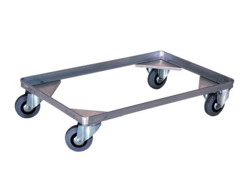 Gmöhling Châssis roulant G®-DOLLY C 915 pour bac de transport en aluminium  L