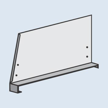 hofe Séparateur pour rayonnage à boulonner  L