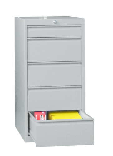 PAVOY Armoire à tiroirs Basis Plus RAL7035, 7 tiroir(s), RAL7035 gris clair/RAL7035 gris clair