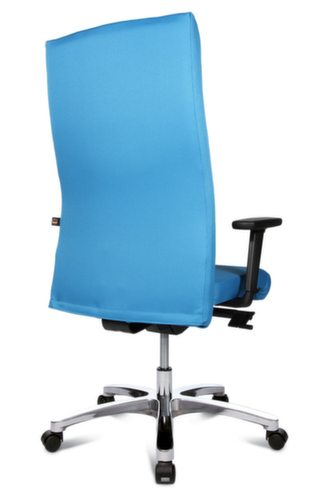 Topstar Siège de bureau pivotant Big Star 20 charge max. 150 kg, bleu  L