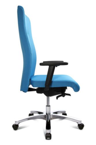 Topstar Siège de bureau pivotant Big Star 20 charge max. 150 kg, bleu  L