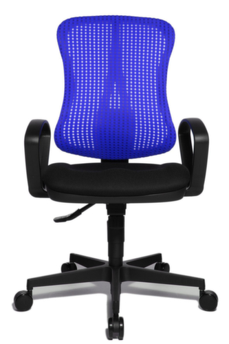 Topstar Siège de bureau pivotant HEAD POINT SY, Dossier maille, noir  L