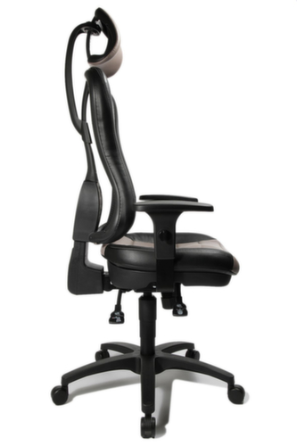 Topstar Siège de bureau pivotant Head Point RS, gris/noir  L