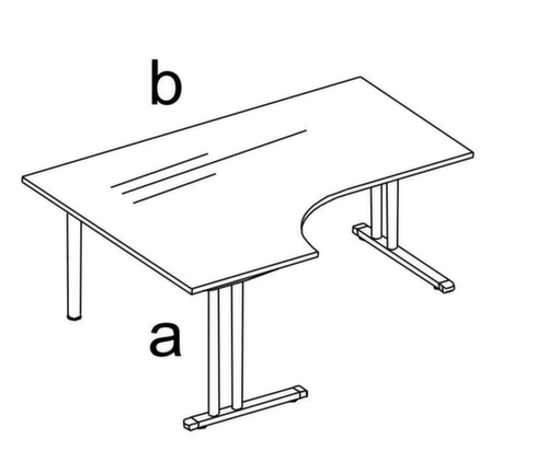 bureau à retour  L