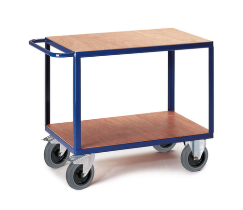 Rollcart Chariot à plateaux 850x500 mm, force 600 kg, 2 plateaux  L