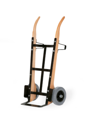 Rollcart diable de manutention en bois, force 250 kg, air bandage  L