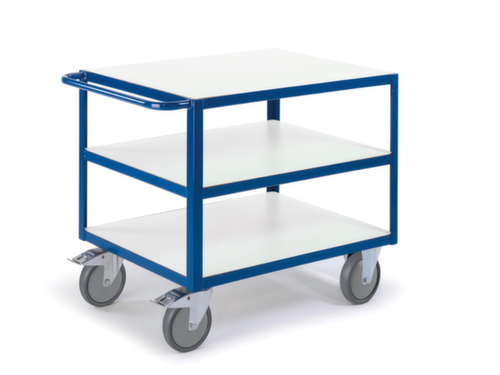 Rollcart Chariot à plateaux ESD 1200x800 mm, force 600 kg, 3 plateaux  L