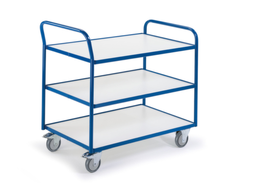 Rollcart Chariot à plateaux ESD 790x490 mm, force 300 kg, 3 plateaux  L