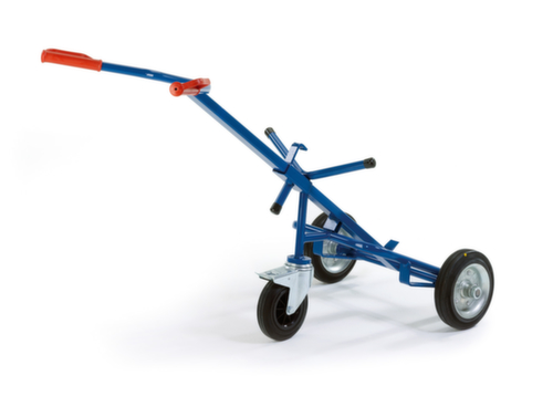 Rollcart Camion-batterie ESD avec roue de support, force 250 kg, caoutchouc plein bandage  L