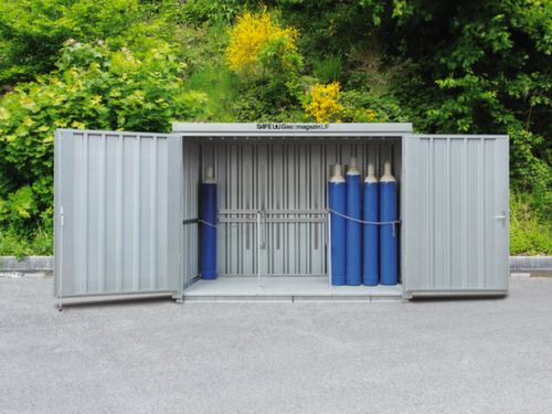 Stockage de bouteilles de gaz  L