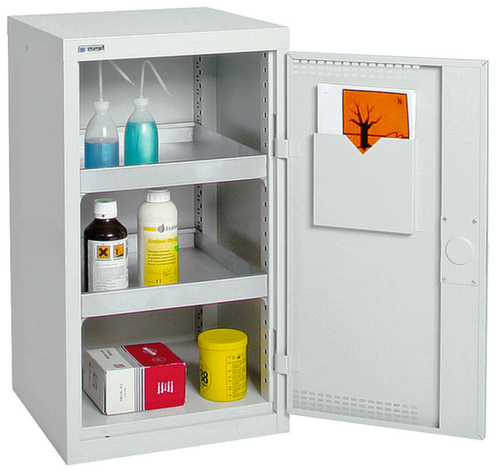 stumpf Armoire de protection de l'environnement en tôle d'acier, hauteur x largeur x profondeur 900 x 500 x 500 mm  L