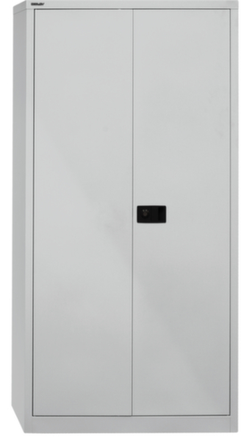 Bisley Armoire de classement, 5 hauteurs des classeurs, gris clair/gris clair  L