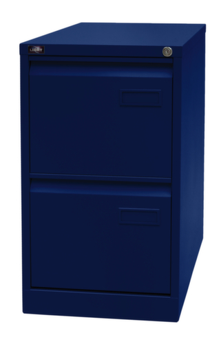 Bisley Armoire pour dossiers suspendus Light, 2 extensions, bleu Oxford/bleu Oxford