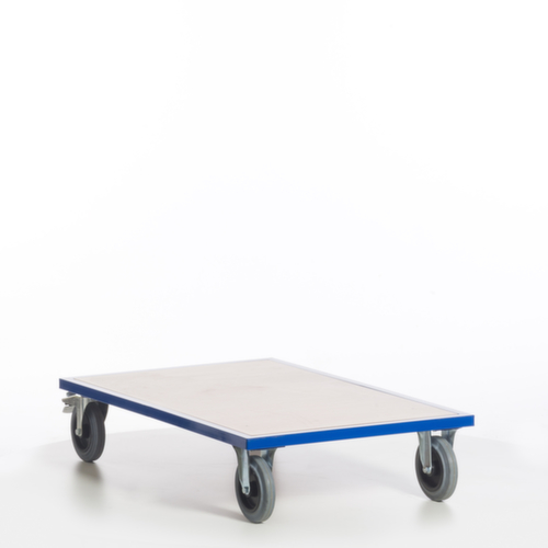 Rollcart Chariot à dossier, force 600 kg, plateau longueur x largeur 1200 x 800 mm  L