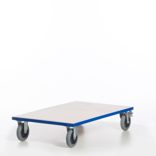 Rollcart Chariot à dossier, force 600 kg, plateau longueur x largeur 1200 x 800 mm  L