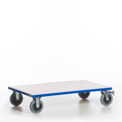 Rollcart Chariot à dossier, force 600 kg, plateau longueur x largeur 1200 x 800 mm  L