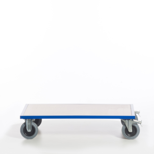 Rollcart Chariot à dossier, force 600 kg, plateau longueur x largeur 1200 x 800 mm  L