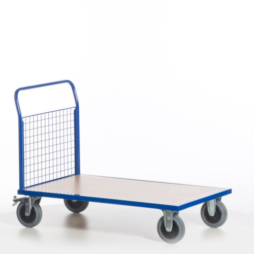 Rollcart Wagon à parois de bout de grille, force 500 kg, plateau longueur x largeur 1200 x 800 mm  L