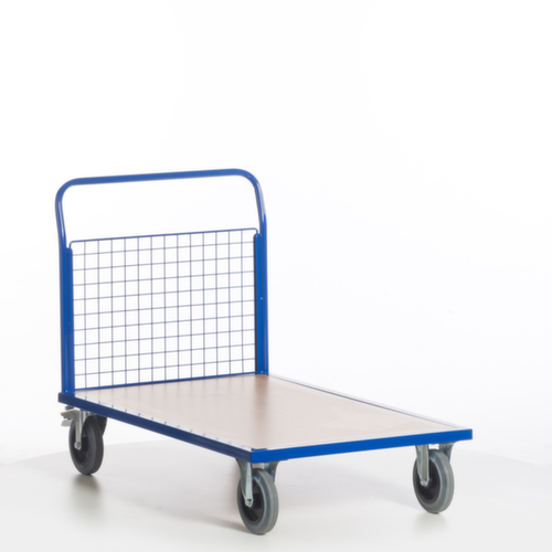 Rollcart Wagon à parois de bout de grille, force 500 kg, plateau longueur x largeur 1200 x 800 mm  L