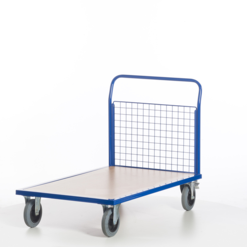 Rollcart Wagon à parois de bout de grille, force 500 kg, plateau longueur x largeur 1200 x 800 mm  L