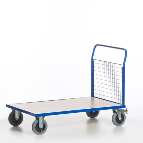 Rollcart Wagon à parois de bout de grille, force 500 kg, plateau longueur x largeur 1200 x 800 mm  L