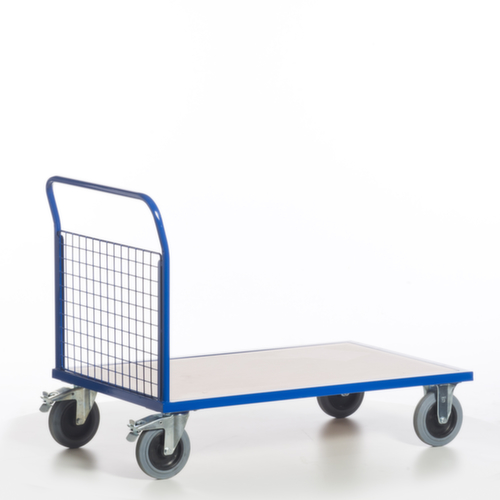 Rollcart Wagon à parois de bout de grille, force 500 kg, plateau longueur x largeur 1200 x 800 mm  L