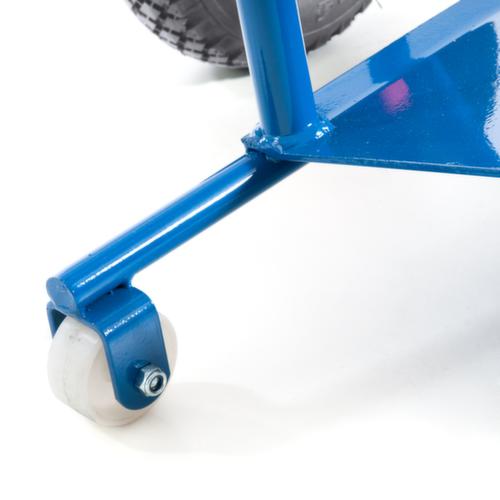 Rollcart Camion à plaques avec supports, force 200 kg, air bandage  L