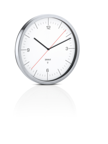 Blomus Horloge murale radio CRONO, avec chiffres arabes et traits, Ø 305 mm  L