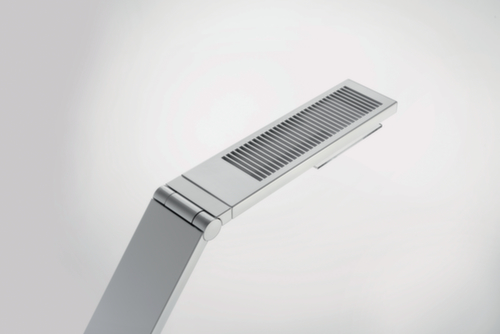 Luctra Lampe de bureau à DEL Linear Table Base avec lumière biologiquement active, lumière lumière blanc froid à blanc chaud biologiquement active, blanc  L