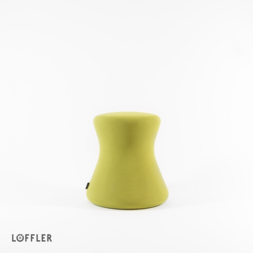 Tabouret Fungo, assise vert, plateforme  L